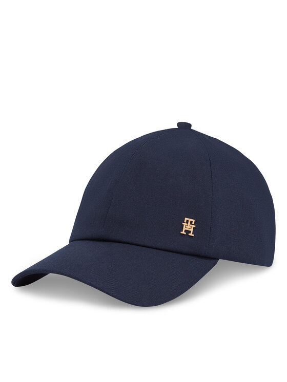 Tommy Hilfiger Baseball sapka Tommy Hilfiger Elevated Chic Soft Cap AW0AW17138 Kék