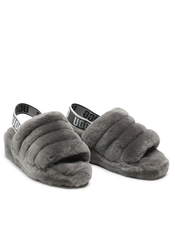 Ugg Тапочки Ugg W Fluff Yeah Slide 1095119 Сірий