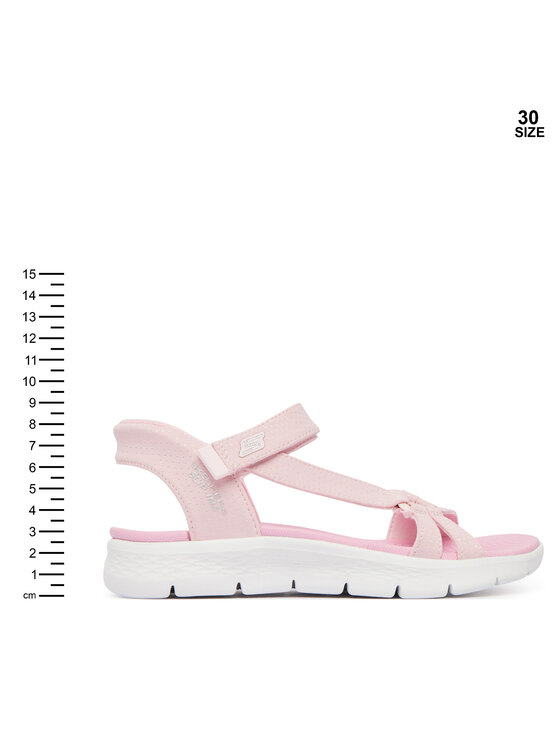 Skechers Босоніжки Skechers Slip-Ins: Go Walk Flex Sandal - Lots Of Sol 303028L/LTPK Рожевий