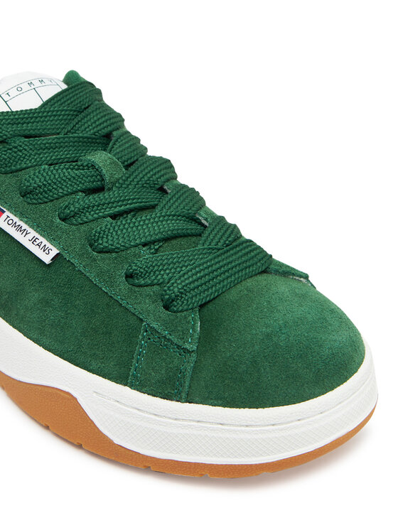 Tommy Jeans Sneakersy Tommy Jeans Tjw Skate Sneaker EN0EN02737 Zelená