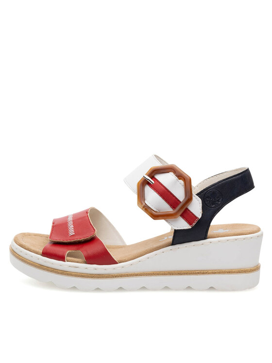 Rieker Σανδάλια Rieker 67476-33 Έγχρωμο