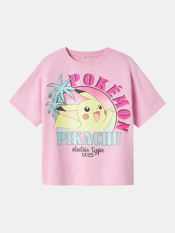 NAME IT NAME IT T-shirt Fami Pokemon 13240888 Rosa Standard Fit
