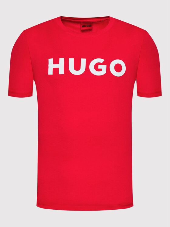 HUGO HUGO Camiseta Dulivio 50467556 Rojo Regular Fit