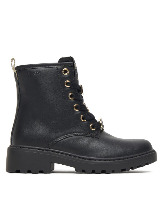 Geox Ботуши Geox J Casey J5620B 000BC C9999 S Черен