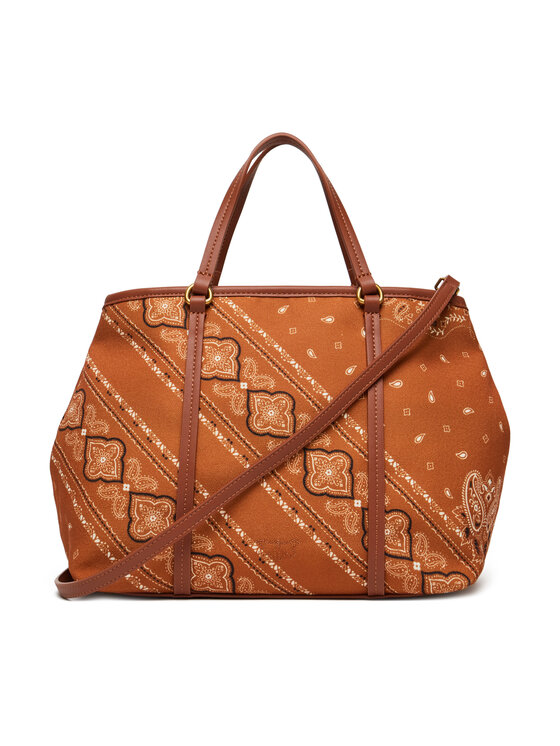 PINKO Kabelka PINKO Shopper Classic PE 25 PLTT 104899 A2AS Hnedá