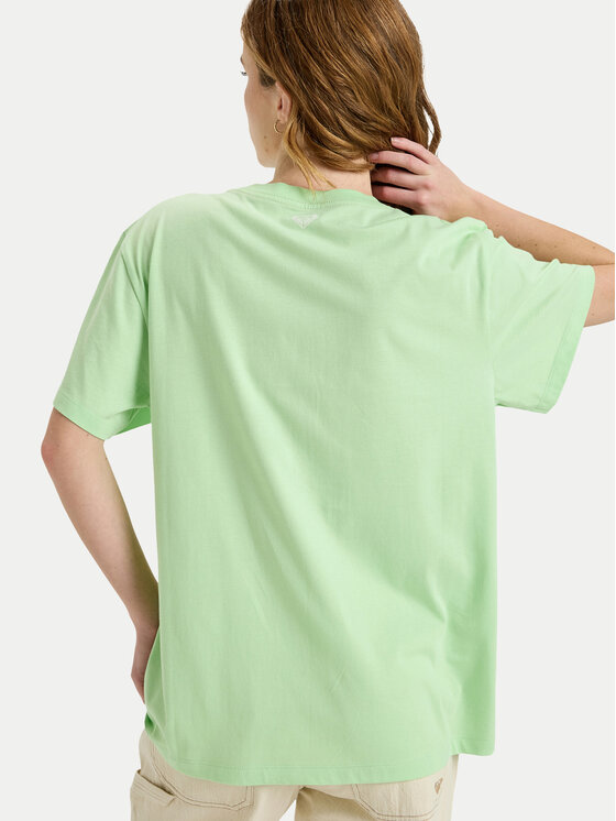 Roxy Roxy Camiseta Hangloose The Sky ERJZT06020 Verde Regular Fit