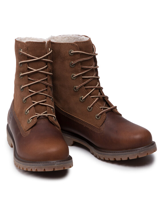 Timberland Turistická obuv Timberland Authentics Teddy Flecce W TB08328R2421 Hnědá