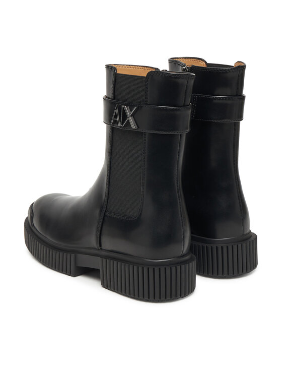 Armani Exchange Ботильйони Armani Exchange XW001634 AF17474 UC001 Чорний