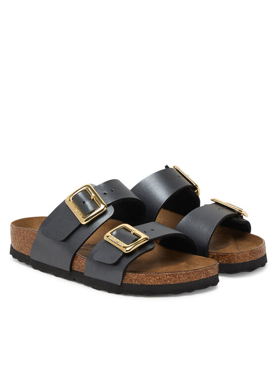 Birkenstock Шльопанці Birkenstock Sydney Cushion Buckle 1031689 Чорний