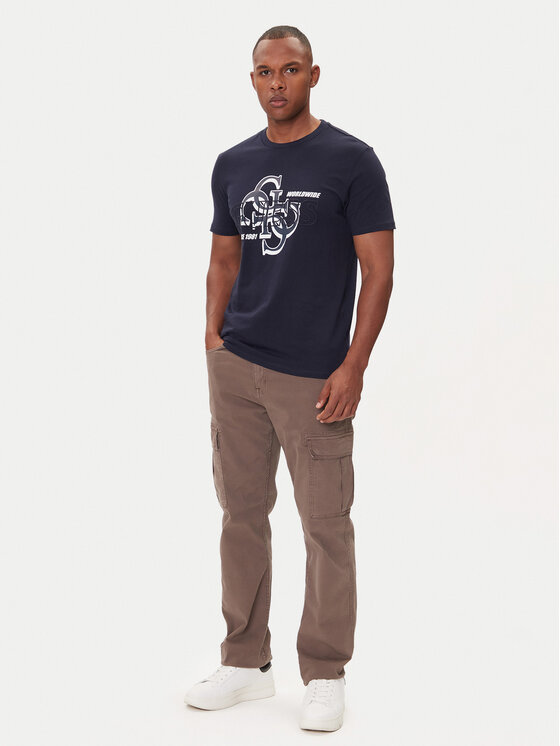 Guess Guess Camiseta M5BI72 I3Z14 Azul Slim Fit