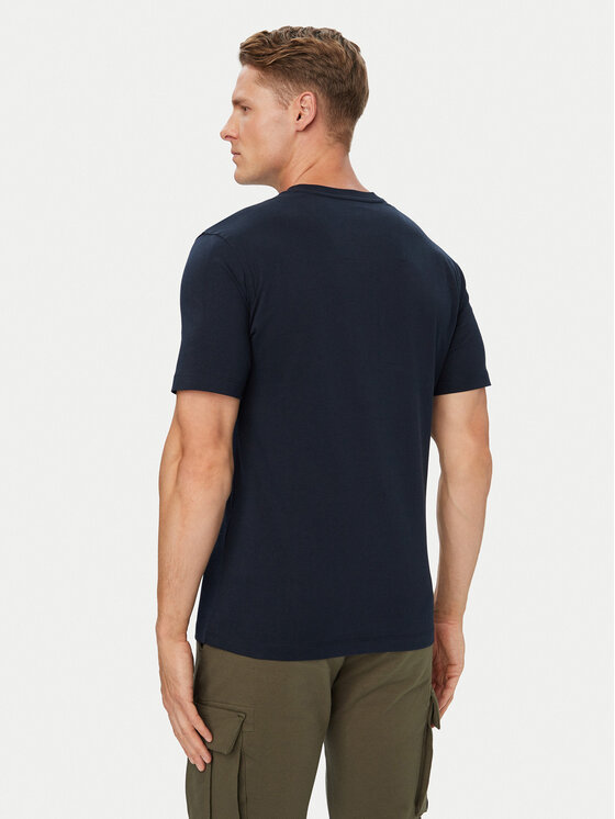 Aeronautica Militare Aeronautica Militare Camiseta 262TS1580UJ00372 Azul marino Regular Fit