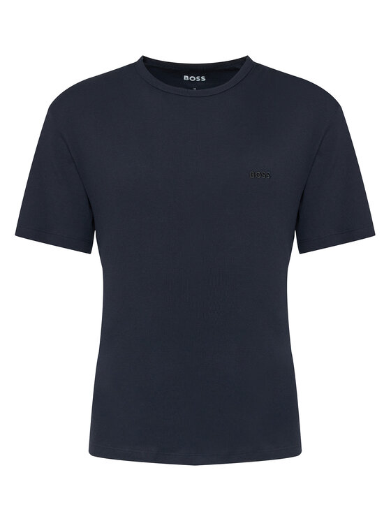 BOSS BOSS Camiseta Rn 2P Rib 50563886 Azul Slim Fit