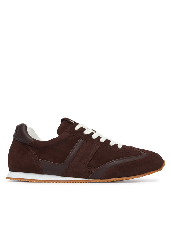 LAUREN RALPH LAUREN Sneakersy LAUREN RALPH LAUREN Dani Lw Prfl Sk Ltl 802P15837007 Hnědá