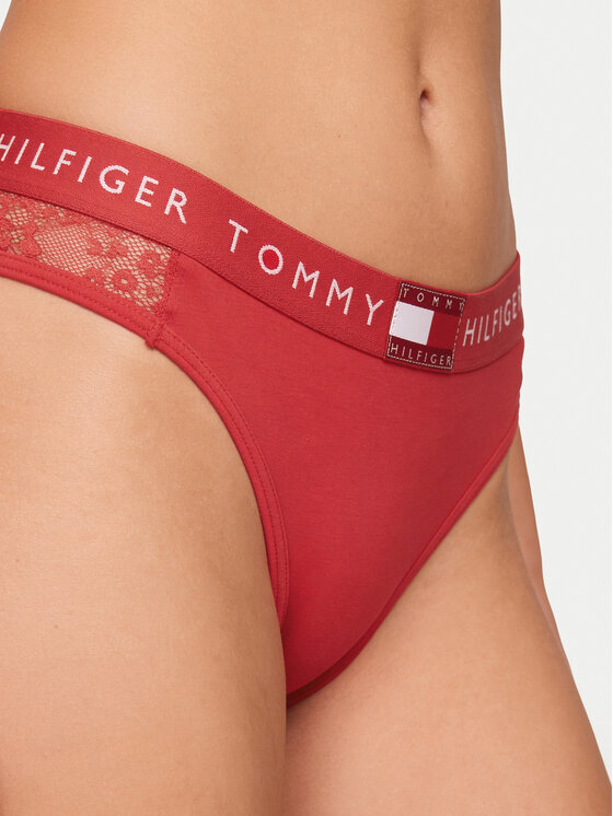 Tommy Hilfiger Tommy Hilfiger Tangas UW0UW06680 Rojo