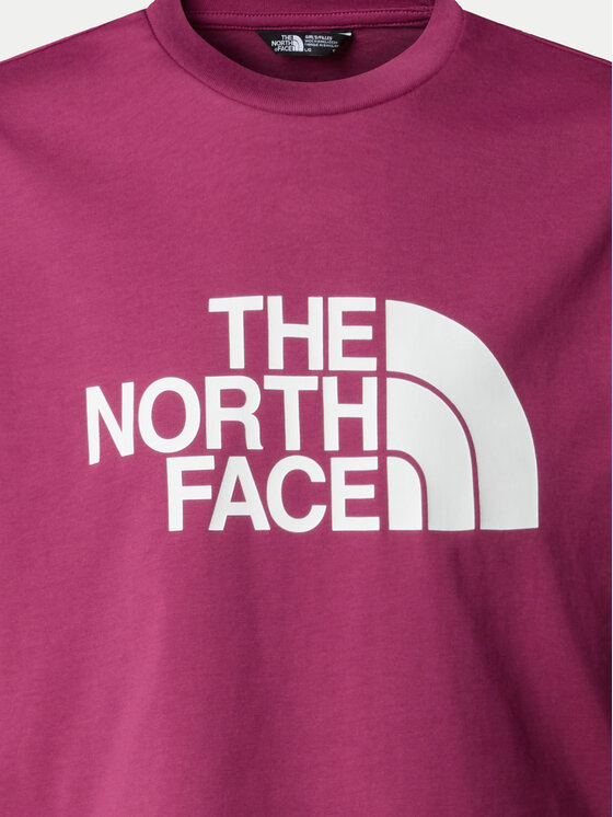 The North Face The North Face Majica Easy NF0A8DRQ Roza Relaxed Fit