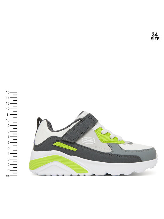 Skechers Снікерcи Skechers Uno Lite Revival Edge 417132L/GYLM Сірий