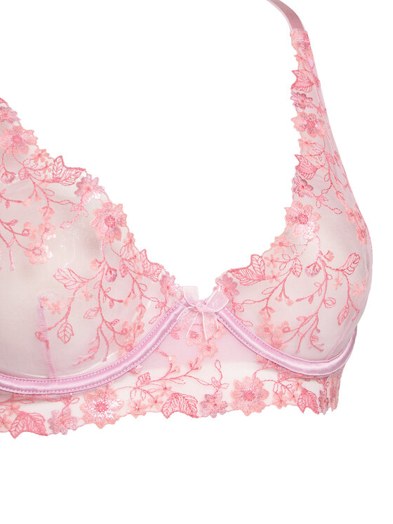 Hunkemöller Hunkemöller Nedrček s kostjo Lillia 204597 Vijolična