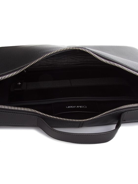 Calvin Klein Taška na laptop Calvin Klein Multistrap Laptop Bag K50K504208 Čierna