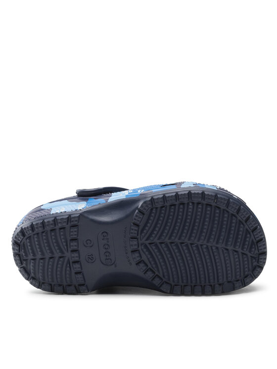 Crocs Ciabatte Crocs Classic Camo Clog K 207594 Blu