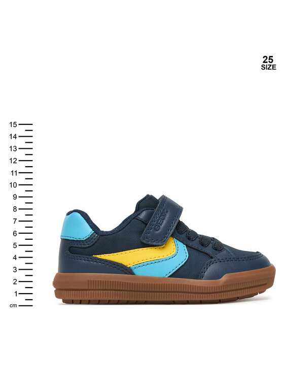 Geox Sneakersy Geox J Arzach Boy J454AA 0FU54 CF44D M Granatowy