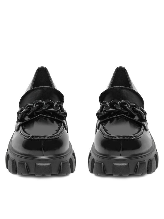 DeeZee Loafersy DeeZee 17090-2 Černá