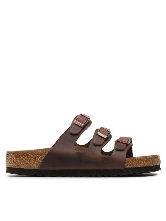 Birkenstock Nazouváky Birkenstock Florida 53901 Hnědá