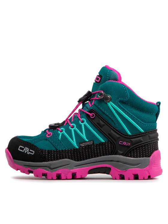 CMP Scarpe da trekking CMP Kids Rigel Mid Trekking Shoes Wp 3Q12944 Verde
