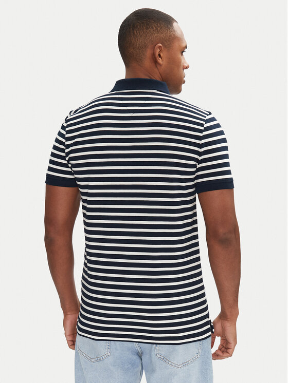 Tommy Jeans Tommy Jeans Polo majica DM0DM20676 Mornarsko modra Slim Fit