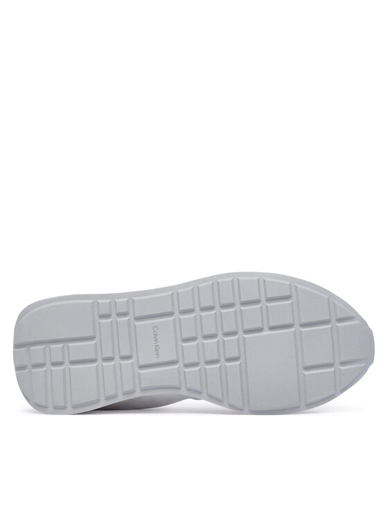 Calvin Klein Laisvalaikio batai Calvin Klein Retro Runner Ess Mix Mat Wmn YW0YW01990 Balta