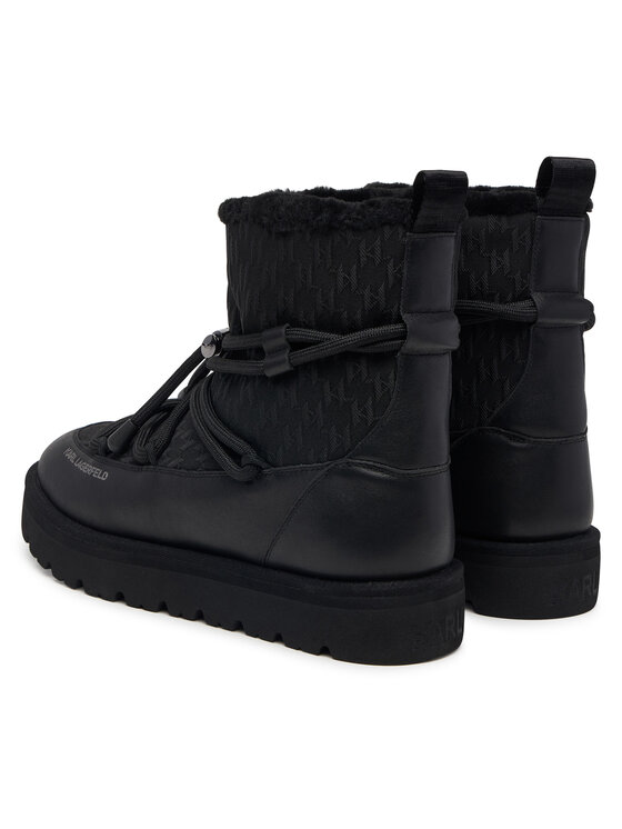 KARL LAGERFELD Cizme de zăpadă KARL LAGERFELD Thermo KL28546J Negru