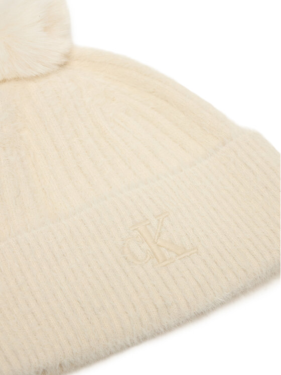 Calvin Klein Kepurė Calvin Klein LV04F8113G Kreminė