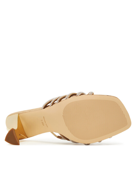 MICHAEL Michael Kors Шльопанці MICHAEL Michael Kors klapki 40T5HSHS4S Золотий