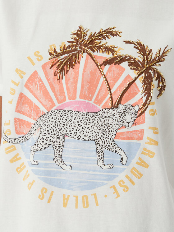 LOLA CASADEMUNT LOLA CASADEMUNT Camiseta LS2615019 Blanco Regular Fit