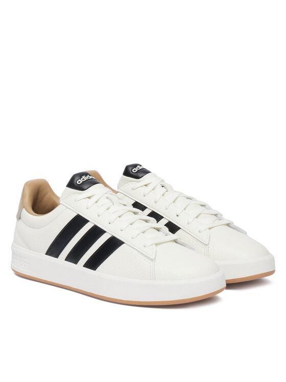 adidas Sneakersy adidas Grand Court 3.0 Shoes KH9521 Kremowy