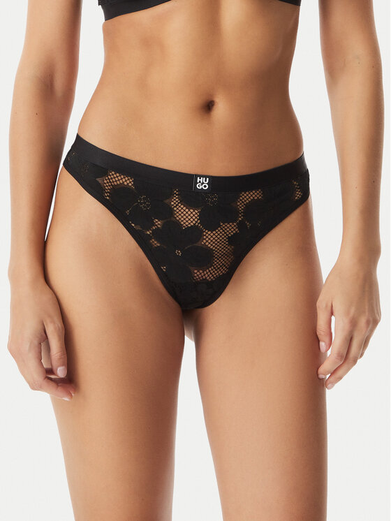 HUGO HUGO Tangas Bloom 50561611 Negro