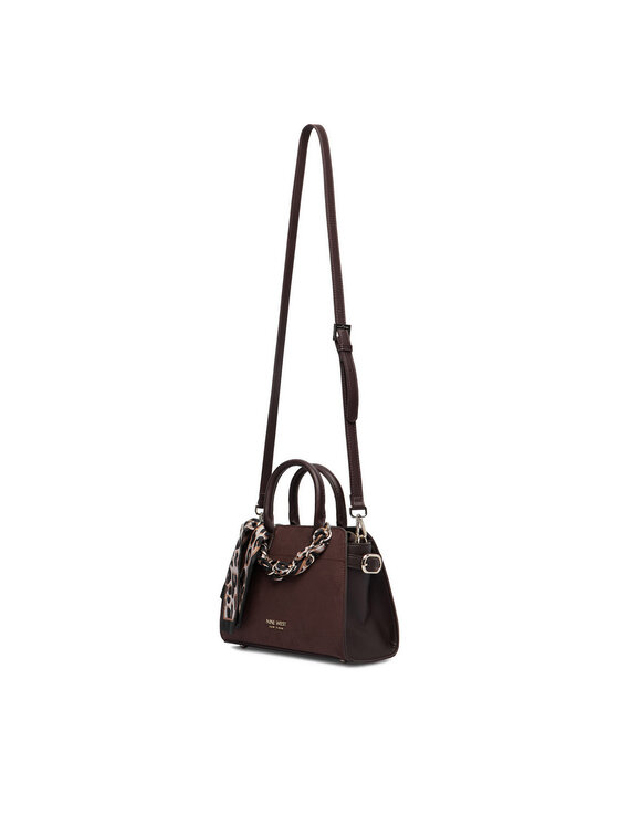 Nine West Дамска чанта Nine West CEO-HELLESA-LDA9464 Тъмнокафяв