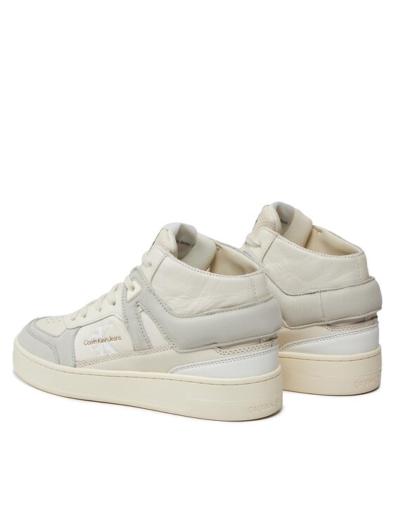 Calvin Klein Jeans Sneakers Calvin Klein Jeans Basket Cupsole High Mix Ml Fad YW0YW01300 Beige