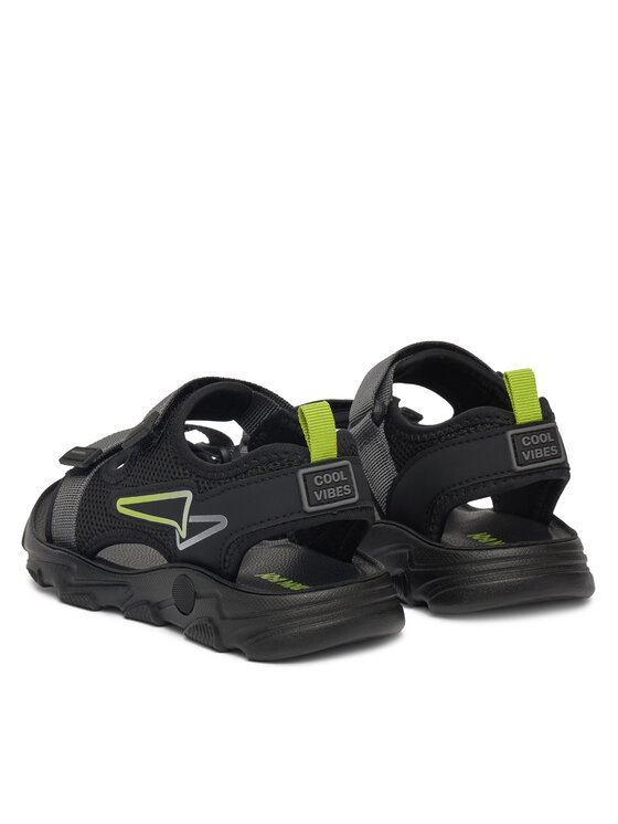 Action Boy Sandály Action Boy P4230801 Černá