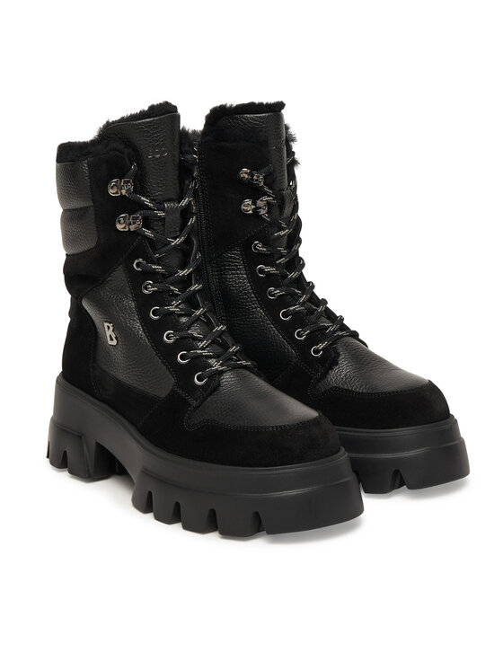 Bogner Šnurovacia obuv Bogner Sapporo 2 A 22542903 Čierna