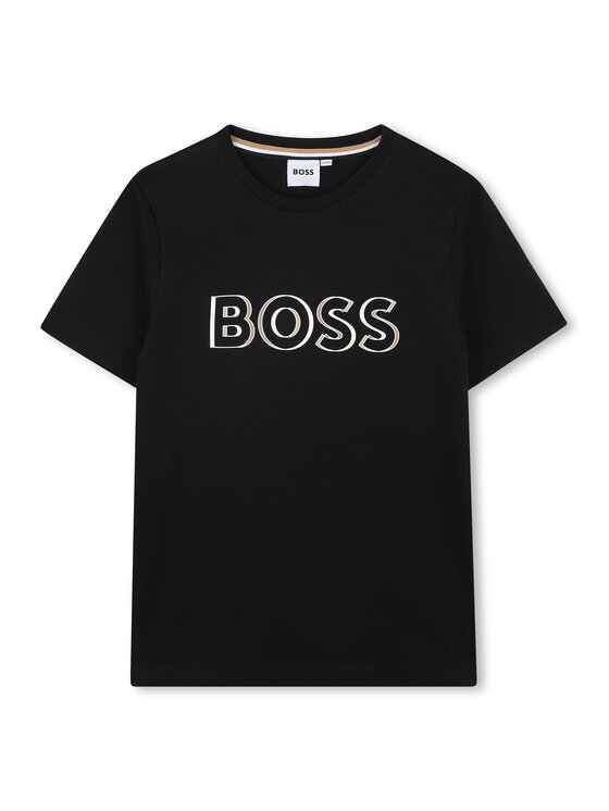 BOSS BOSS Póló J52034 D Fekete Slim Fit