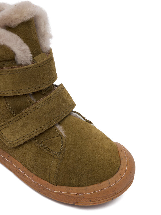 Froddo Kozačky Froddo Minni Suede G2110141-3 S Zelená