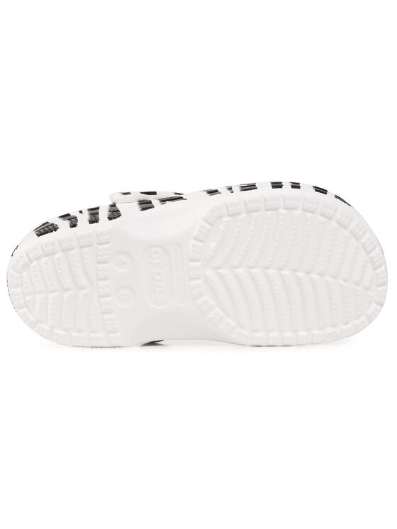 Crocs Chanclas Crocs Classic Animal Print Clog 206676 Blanco