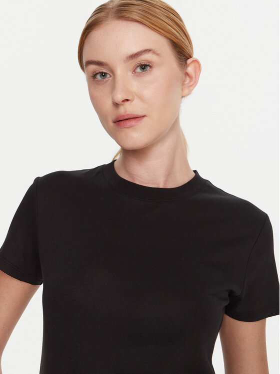 Calvin Klein Calvin Klein Camiseta LV044D201G Negro Regular Fit