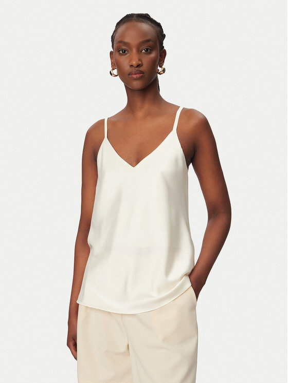 Rinascimento Rinascimento Top CFC0127685003 Blanco Regular Fit