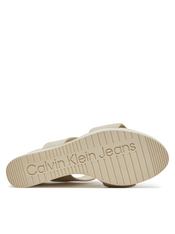 Calvin Klein Jeans Sandalias Calvin Klein Jeans Wedge Sandal Webbing In YW0YW01790 Gris