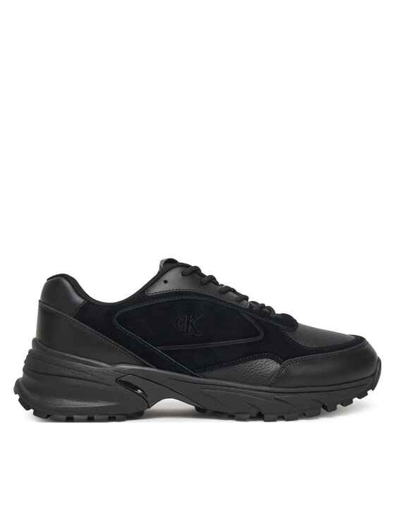 Calvin Klein Jeans Laisvalaikio batai Calvin Klein Jeans Hike Runner Hf Lth Mix YM0YM01289 Juoda