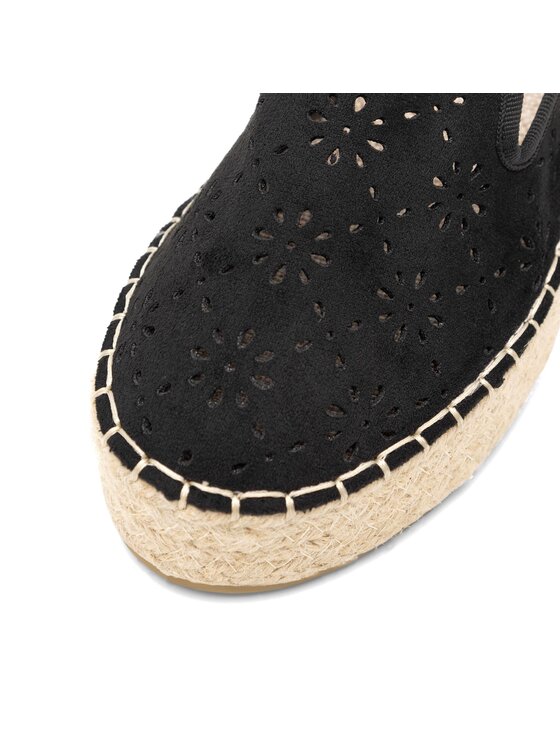 DeeZee Espadrilky DeeZee WSS20459-01 Čierna