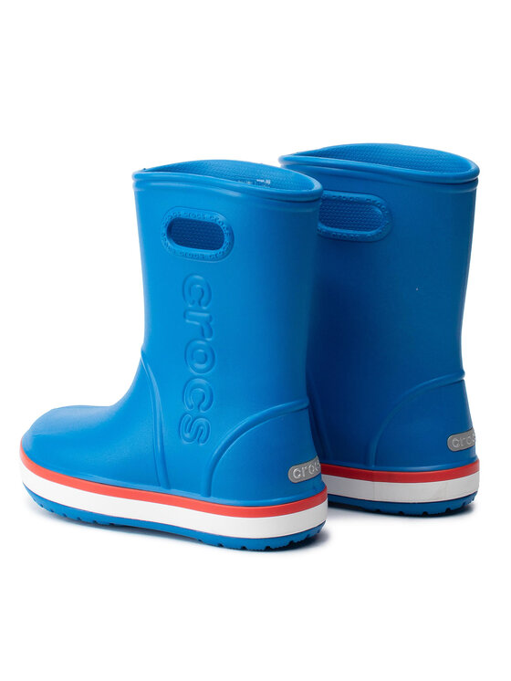 Crocs Gumijasti škornji Crocs Crocband Rain Boot K 205827 Modra