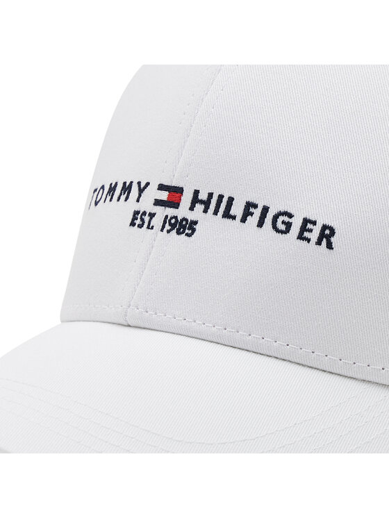 Tommy Hilfiger Gorra con visera Tommy Hilfiger Th Established Cap AM0AM07352 Blanco