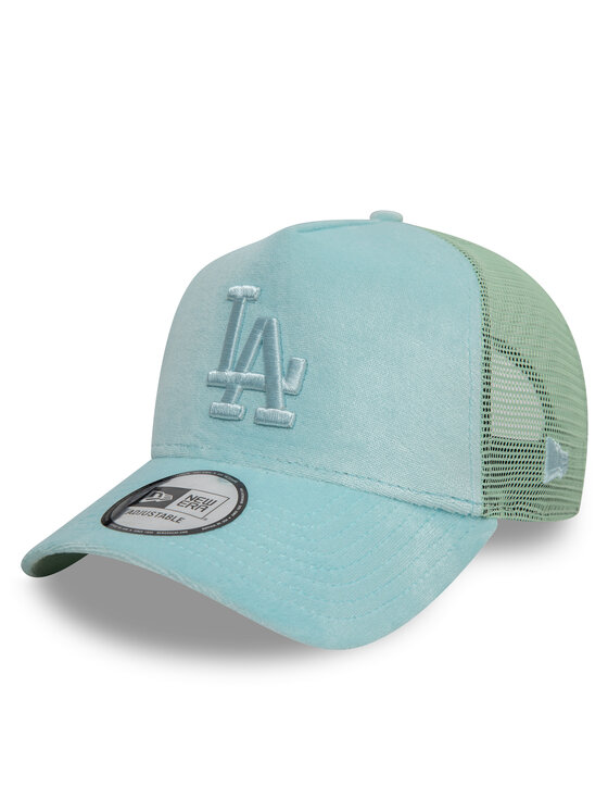New Era Kepurė su snapeliu New Era Los Angeles Dodgers Velour 60595361 Mėlyna